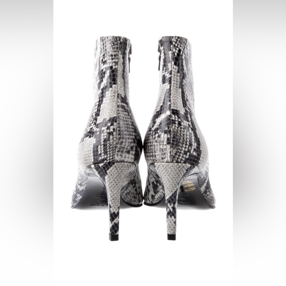 Raleigh Snake Print Boots - Picture 4 of 6
